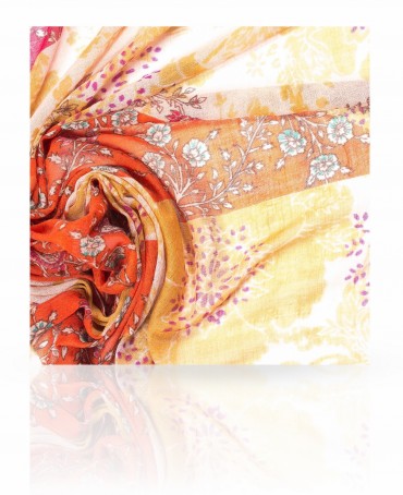 Палантин Женский W-TRIBALFL/YELL.OR